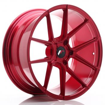 JR Wheels JR30 20x10 ET20-40 5H BLANK Platinum Red