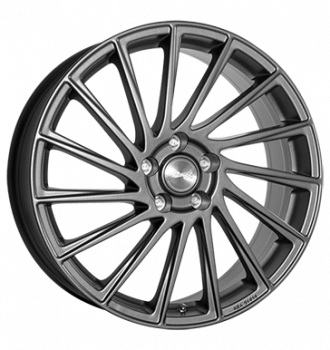 Brock, B39, 7x17 ET49 5x112 57,1, himalaya grey matt