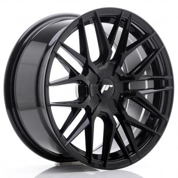 JR Wheels JR28 17x8 ET35-40 BLANK Gloss Black