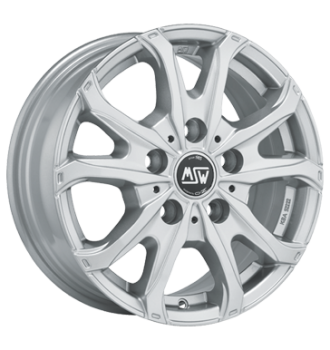 MSW, 48 Van, 7x17 ET41 5x118 71,1, full silver