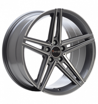 Avus, AC-515K, 9,5x19 ET45 5x112 66,6, anthracite polished