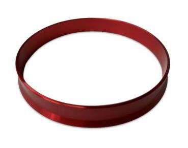 Zentrierring Felge - Für Shelby Felgen - Aluminium - Rot eloxiert