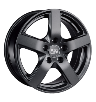 MSW, 55, 8,5x18 ET48 5x112 66,46, matt dark grey