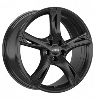 Ronal, R62, 7,5x18 ET35 5x112 76, jetblack