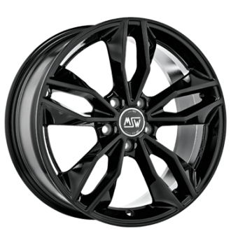 MSW, 71, 7,5x17 ET35 5x100 63,3, gloss black