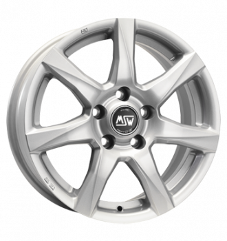 MSW, 77, 8x18 ET50 5x108 63,4, full silver