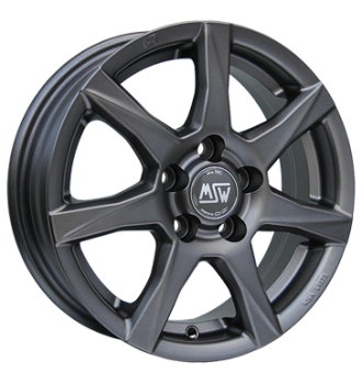 MSW, 77, 8x18 ET50 5x108 63,4, matt dark grey
