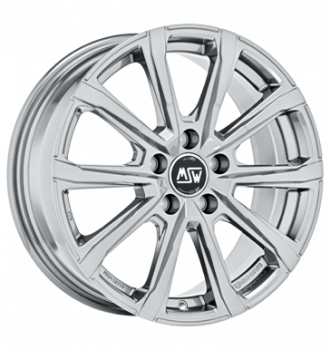 MSW, 79, 6,5x16 ET40 5x100 57,1, full silver