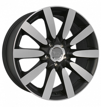 MAM, MAM 7 Nuvo, 8,5x19 ET30 5x100 63,4, mattschwarz frontpoliert