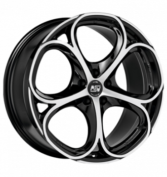 MSW, 82, 8x19 ET42 5x110 65,06, gloss black full polished