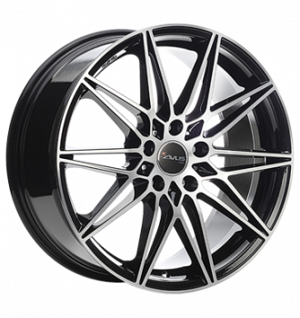 Avus, AC-MB5, 8,5x19 ET35 5x120 72,6, black polished