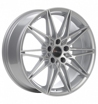 Avus, AC-MB5, 8,5x19 ET35 5x120 72,6, hyper silver