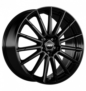 AEZ, Atlanta black, 8x19 ET45 5x108 63,4, black