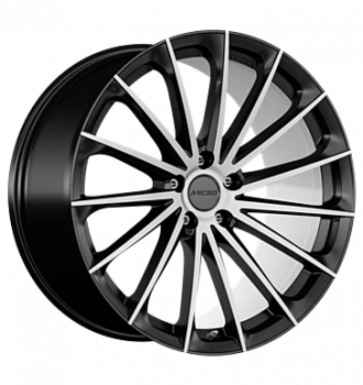 Arceo, Berlin, 10,5x21 ET45 5x112 66,6, black diamond