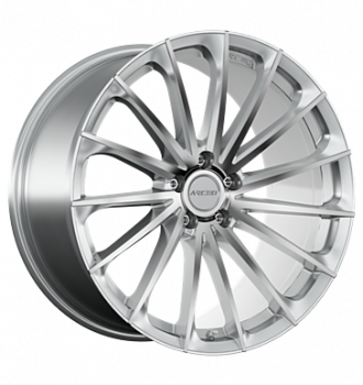 Arceo, Berlin, 9x21 ET35 5x112 66,6, silver diamond