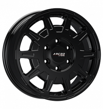 Arceo, LT01, 6,5x16 ET60 5x130 78,1, black