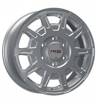 Arceo, LT01, 6,5x16 ET60 5x130 78,1, silver