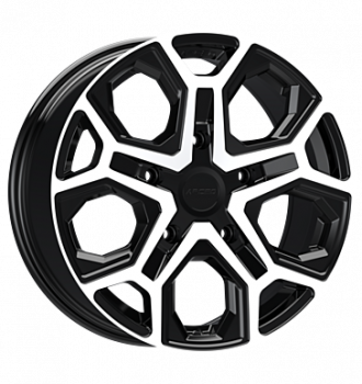 Arceo, LT-2, 8x18 ET45 5x120 65,1, black diamond