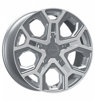 Arceo, LT-2, 8x18 ET45 5x120 65,1, silver diamond