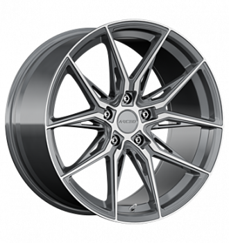 Arceo, Marseille, 7,5x17 ET35 5x112 73,1, Titan Grau Diamond