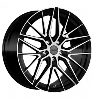 Arceo, Sevilla, 8x18 ET35 5x120 72,6, black diamond