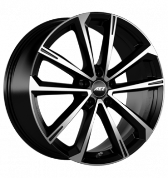 AEZ, Aruba Dark, 8x18 ET26 5x112 66,6, gunmetal polished