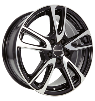 GMP, Astral, 7x17 ET40 5x115 73,1, black diamond