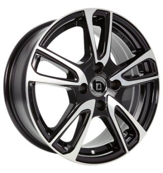 Diewe Wheels, Astral, 7x17 ET45 4x100 73,1, black diamond