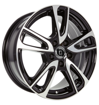 Diewe Wheels, Astral, 7x17 ET40 5x114,3 73,1, black diamond