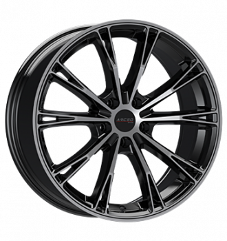 Arceo, ASW01, 8,5x19 ET45 5x112 66,5, Black Tint