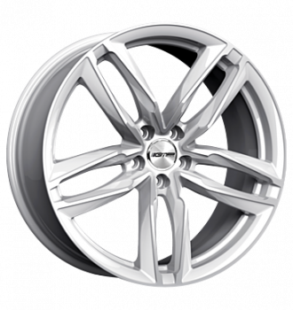 GMP, Atom, 7,5x17 ET35 5x100 57,1, silver