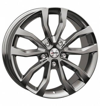 Autec, Uteca, 9x21 ET47 5x127 71,6, titansilber
