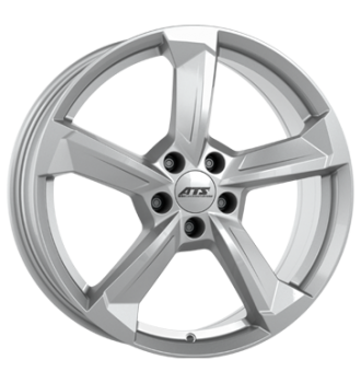ATS, Auvora, 6,5x17 ET38 5x112 57,1, polar-silber