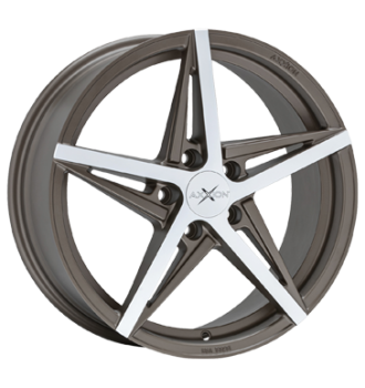 Axxion, AX10, 8x18 ET30 5x112 66,6, bronze matt hochglanzpoliert