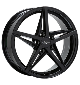 Axxion, AX10, 8x18 ET30 5x112 66,6, schwarz glänzend lackiert
