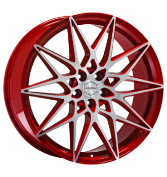 Axxion, AX9, 8,5x19 ET45 5x114,3 72,6, kirschrot hochglanzpoliert