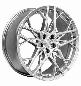 Brock, B44, 8,5x19 ET42 5x108 63,4, hyper silber