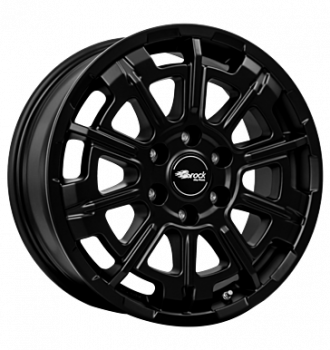 Brock, B45, 7x17 ET55 6x139,7 93,1, satin black matt