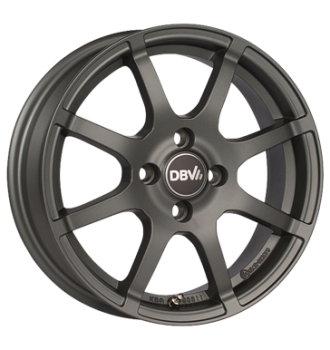 DBV, Bali II, 5x15 ET38 4x100 63,3, anthrazit matt
