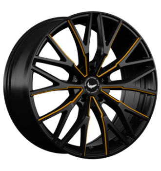 Barracuda, Project 3.0, 8,5x18 ET42 5x120 72,6, black gloss flashgold