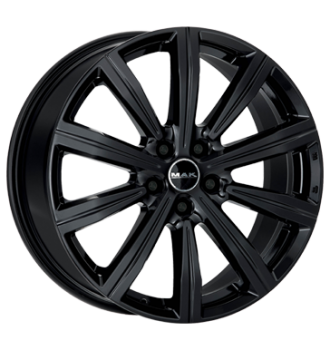 MAK, Birmingham, 8,5x20 ET45 5x120 65,1, gloss black