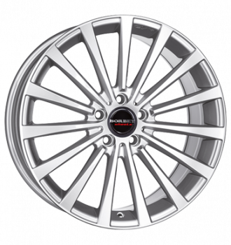 Borbet, BLX, 8,5x18 ET35 5x120 72,5, brillant silver