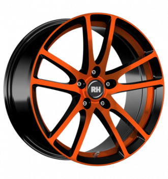 RH, BO Flowforming, 8,5x19 ET35 5x120 74,1, color polished - orange