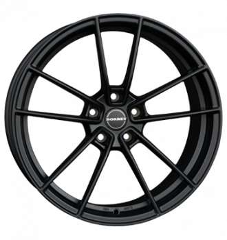 Borbet, FF1, 8x18 ET35 5x112 72,5, deep black matt