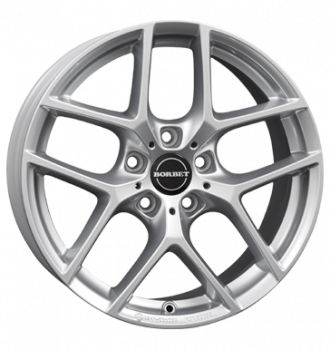 Borbet, Y, 7,5x17 ET32 5x120 72,5, crystal silver BMW