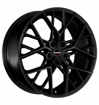 Borbet, BY, 11x23 ET32 5x120 72,6, black matt