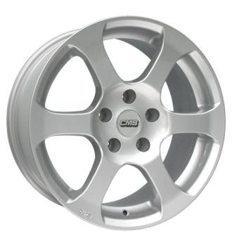 CMS, C10, 6x15 ET40 4x100 54,1, silber lackiert