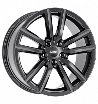 CMS, C27, 6,5x17 ET43 5x112 57,1, complete black gloss