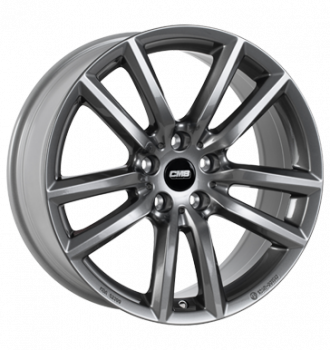 CMS, C27, 7x17 ET42 5x108 65,1, titan gloss