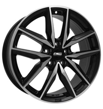 CMS, C28, 8x20 ET43 5x108 63,4, diamond black